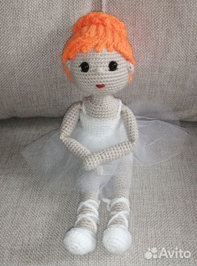 Кукла амигуруми Балерина
