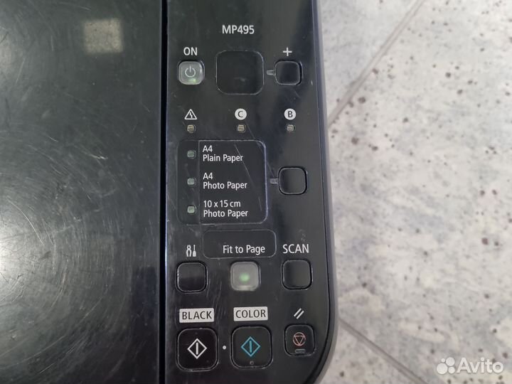 Цветной струйный принтер canon