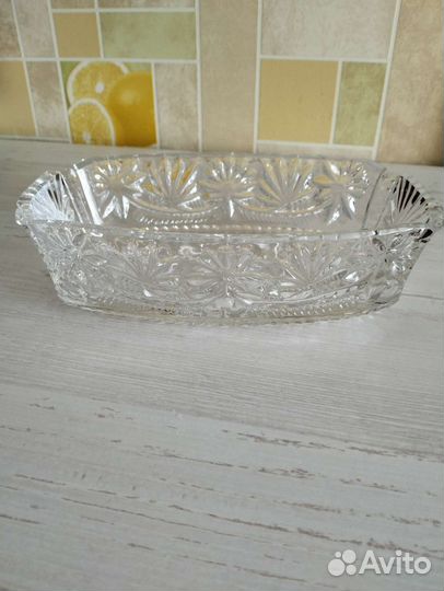 Хрустальная салатница