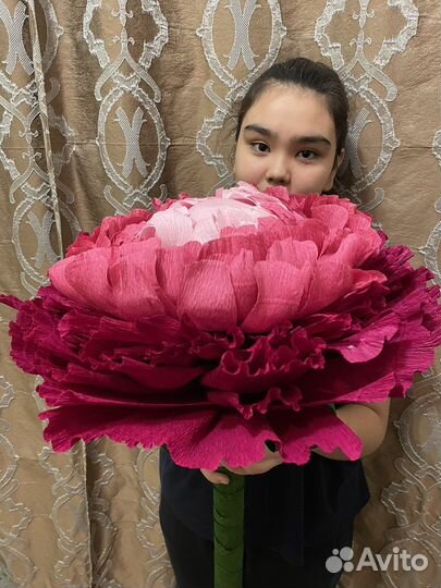 Букет из гофрированной бумаги