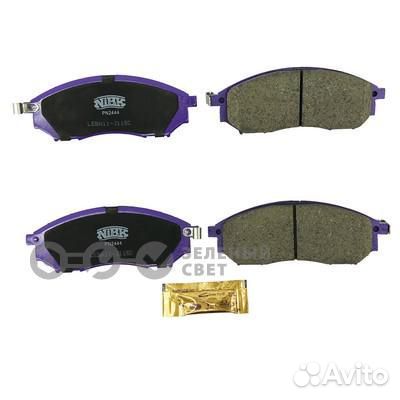 Nibk PN2444 Колодки тормозные передние nissan path