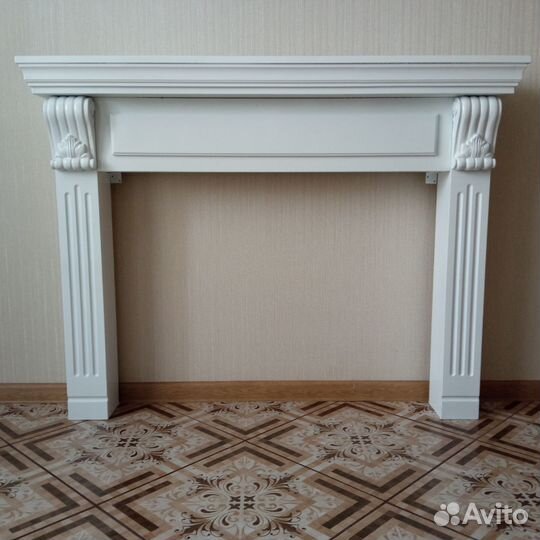 Портал для камина из дерева