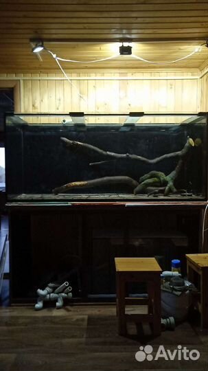 Аквариум с тумбой 760л