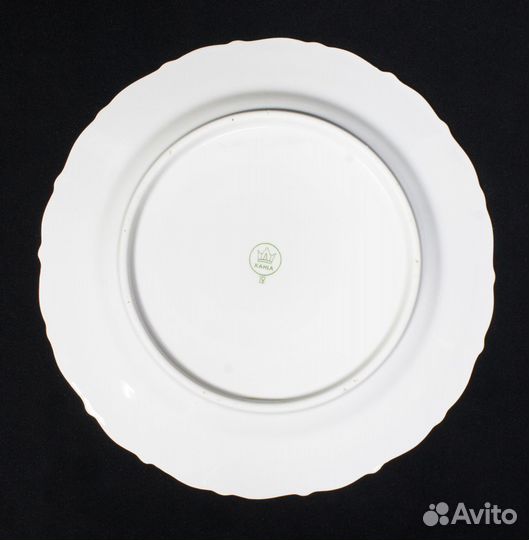 Набор Тарелки под второе 2 шт. Мейсенский букет