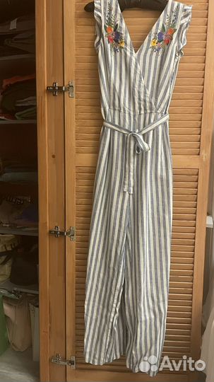 Комбинезон из натурального льна