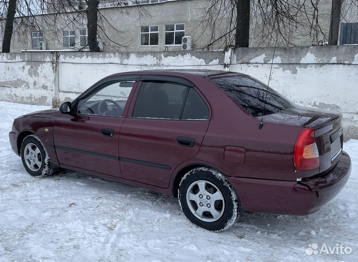 Hyundai Accent 1.5 МТ, 2008, 130 000 км