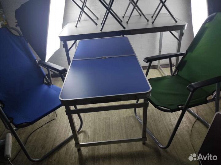 Столы и стулья туристические складные