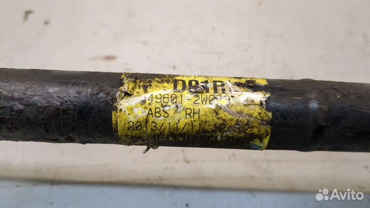 Полуось правая задняя Hyundai Santa Fe, 2014