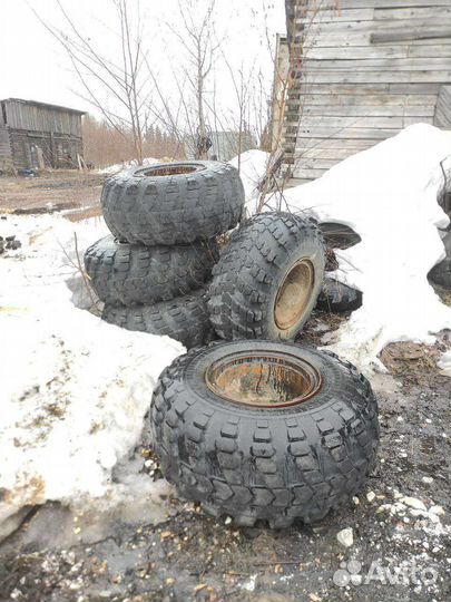 Колеса краз три штуки ви-3 в сборе с дисками