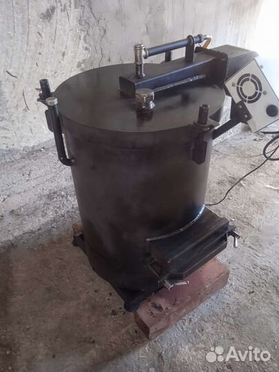 Котел на отработке с водяным контуром