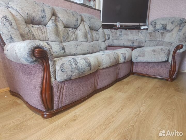 Угловой диван бу