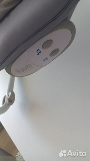 Шезлонг для новорожденных Nuovita Mellare M1 серый