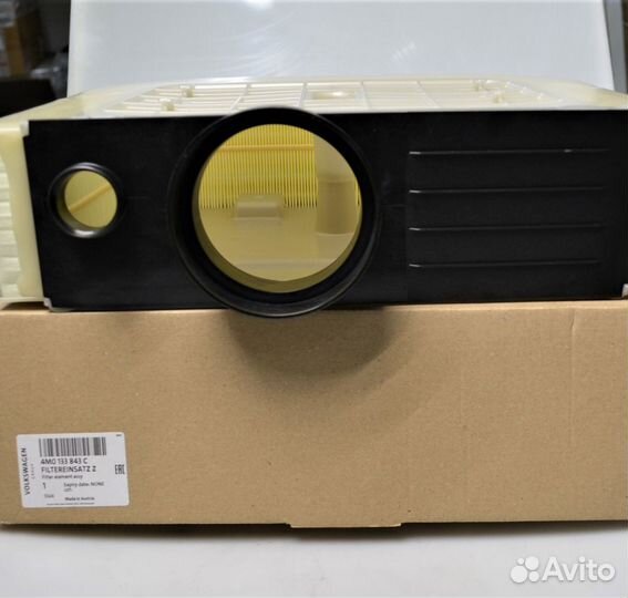 Фильтр воздушный (оригинал) VAG 4M0133843C