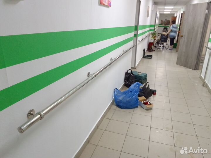 Пристенный поручень 38*1,2 aisi 201