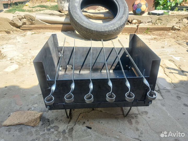 Мангал складной новый