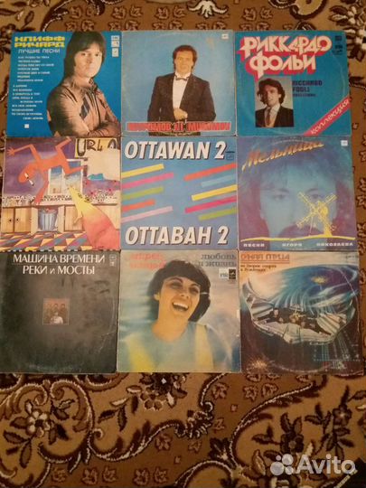 Пустые конверты для виниловых пластинок