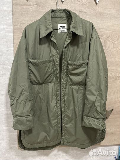 Куртка рубашка zara