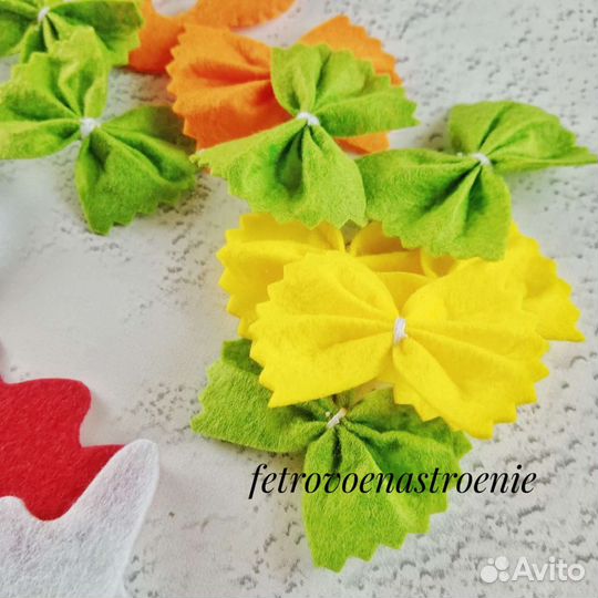 Еда из фетра