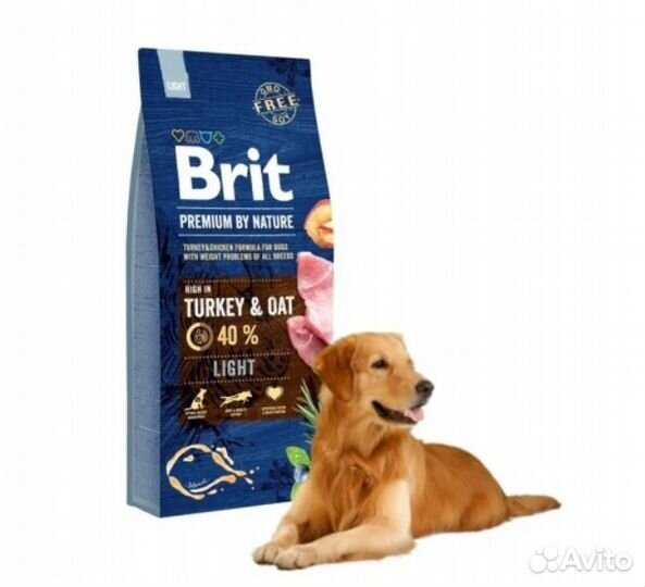 Сухой корм Brit Chicken для собак с аллергией 15 к