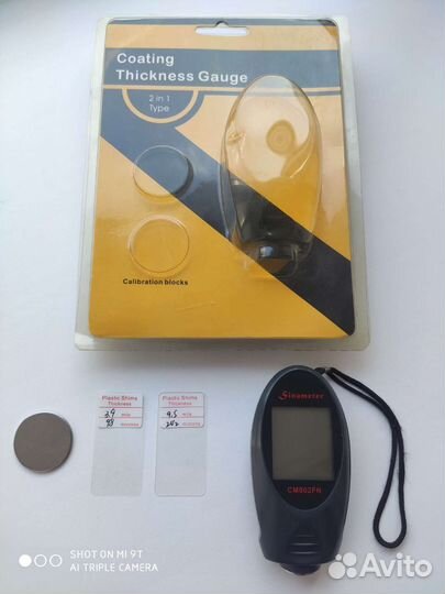 Толщиномер лкп Sinometer CM802