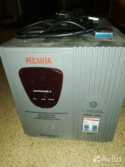 Стабилизатор напряжения ресанта 3 квт
