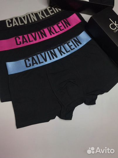 Трусы мужские боксеры calvin klein хлопок