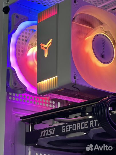 Игровой пк RTX 2070 8Gb / i3 12100 / 500Gb