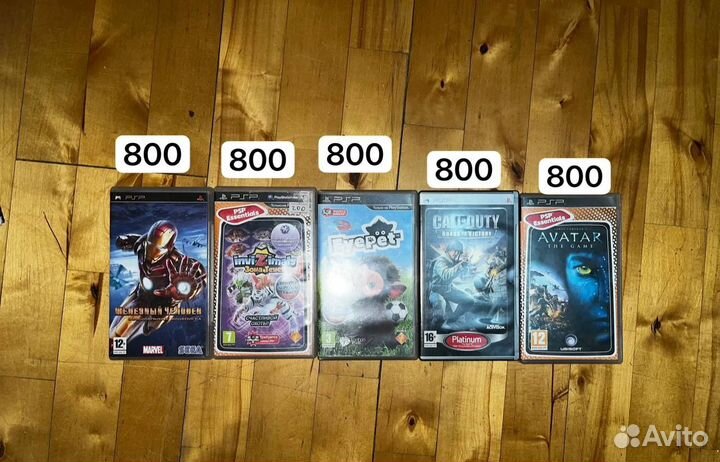 Диски на sony PSP