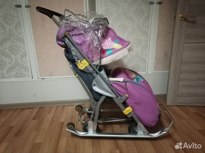 Санки коляска nika kids