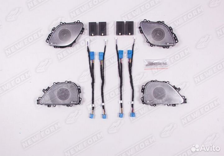 Сетки Burmester с подсветкой Mercedes GLS 167