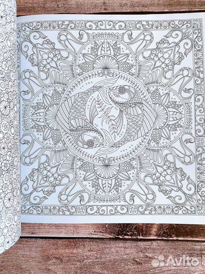 Раскраска антистресс