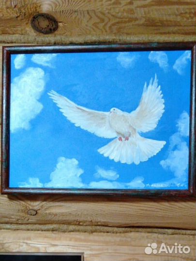 Картина маслом на холсте пейзаж