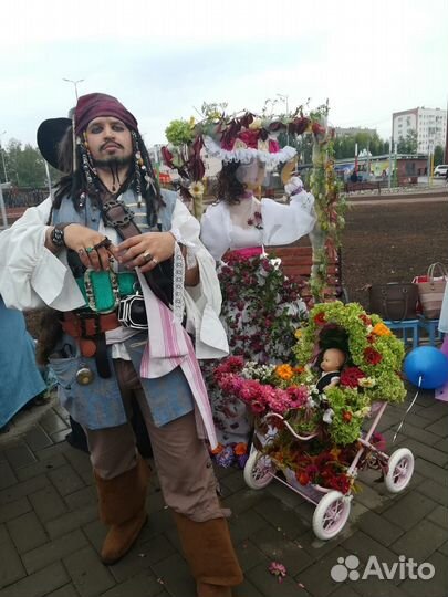 Костюм пирата Джек Воробей