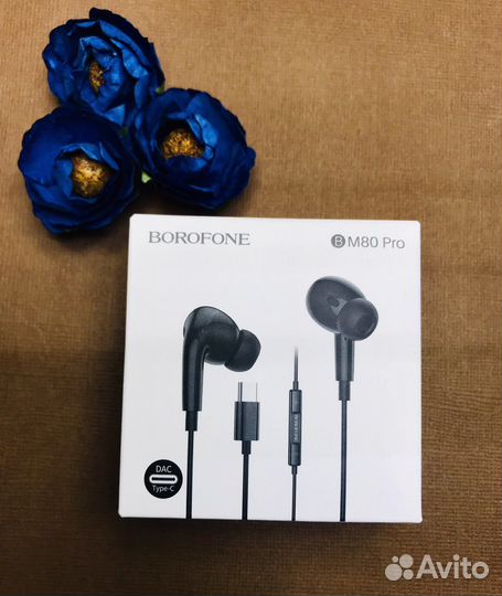 Гарнитура проводная M80 Pro Type-C