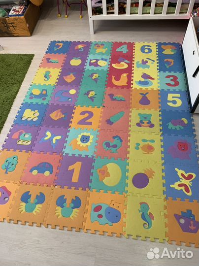 Коврик пазл