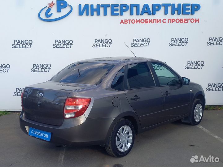 LADA Granta 1.6 МТ, 2017, 91 800 км