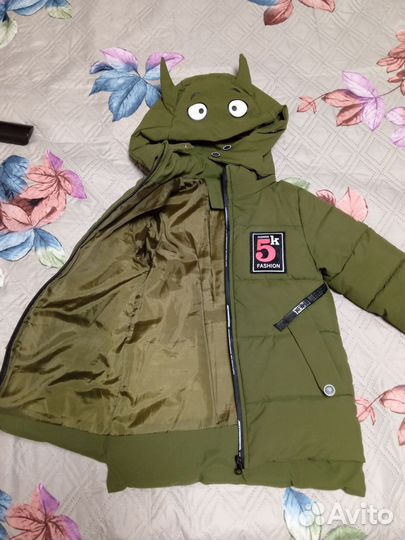 Куртка зимняя для мальчика 104