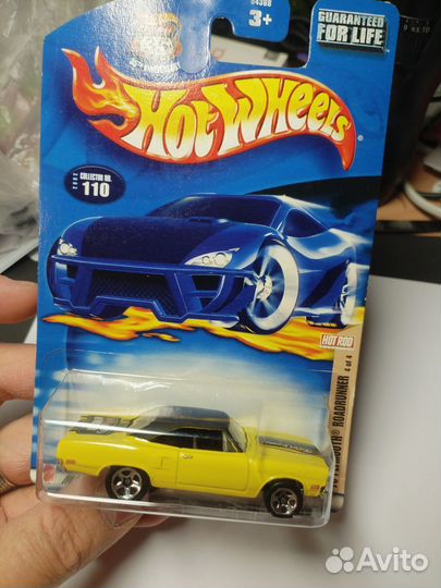 Plymouth roadrunner hot wheels hot rod Mattel
