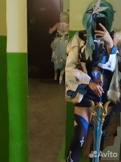 Косплей Эола геншин импакт