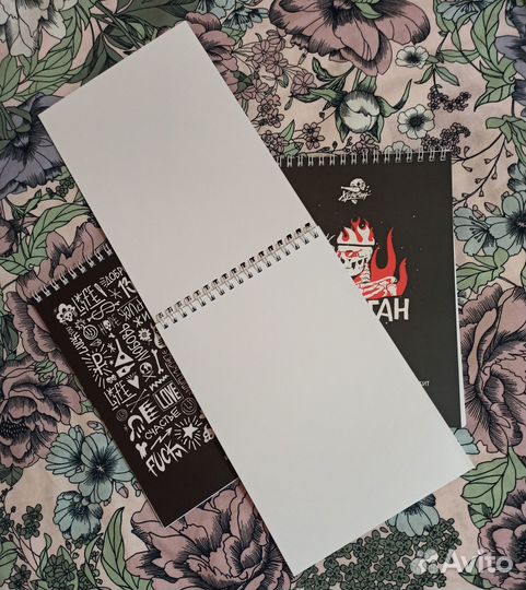 Блокнот тетрадь на кольцах Хулиган скетчбук