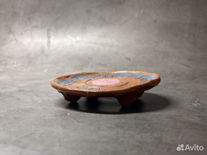 Тарелка декоративная керамика