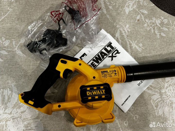 Воздуходувка аккумуляторная dewalt DCE100