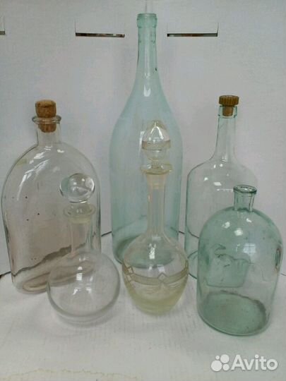 Бутыль четверть, штоф, графин СССР