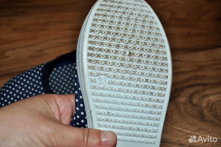 Слипоны для девочки 31 32