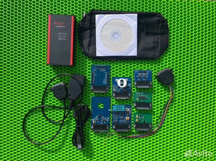 Программатор iprog V87 7 адаптеров