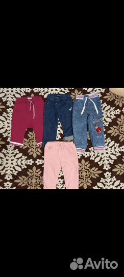 Вещи пакетом на девочку 74 80