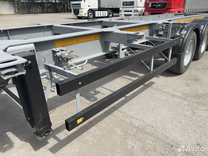 Полуприцеп контейнеровоз Renders трехосный контейнеровоз, 2001