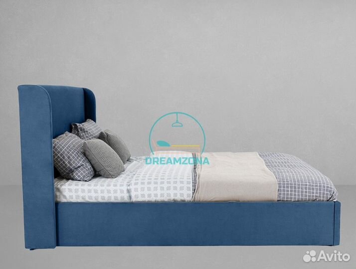 Кровать Нэнси с мягким изголовьем от производителя