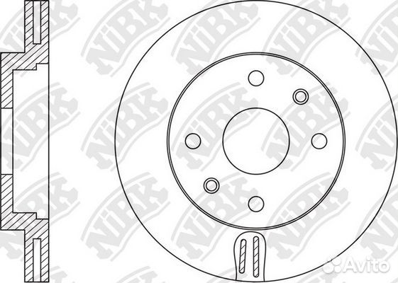 Диск тормозной