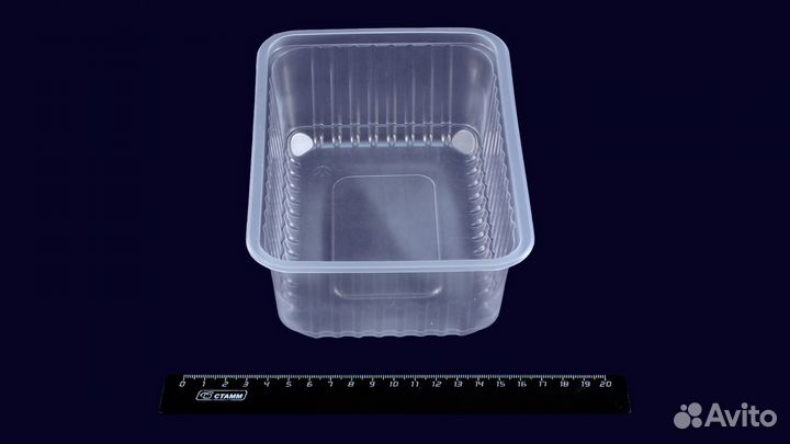 Контейнер (кр-179) кр-11-1000 Эконом плоский юуп